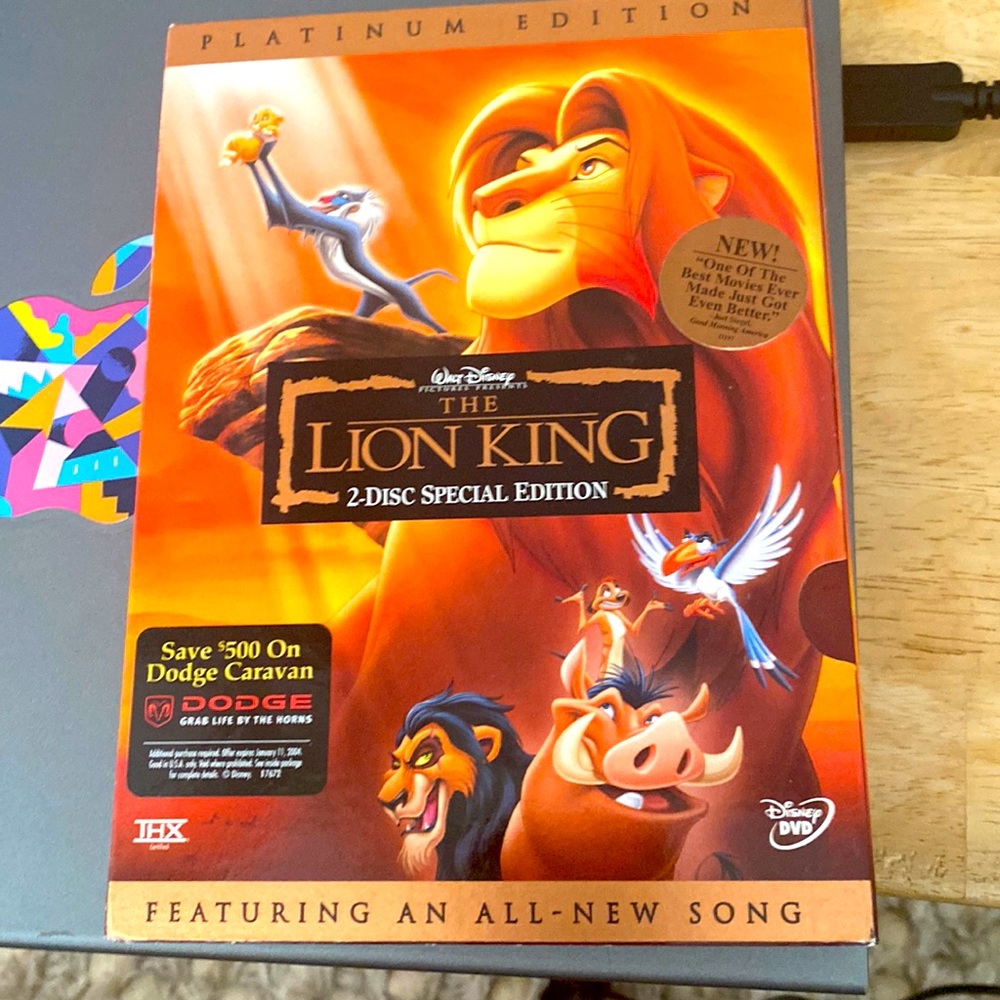 Disney lion king 2 disc special edition